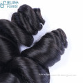 healthy double wefts single drawn chinese weave loose wave hair